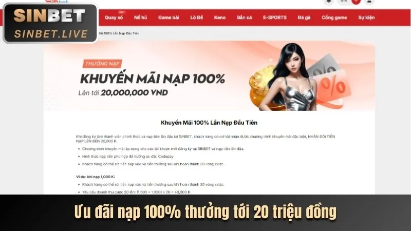 Khuyến mãi nạp tiền lần đầu hz88